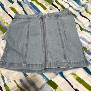 Jean skirt